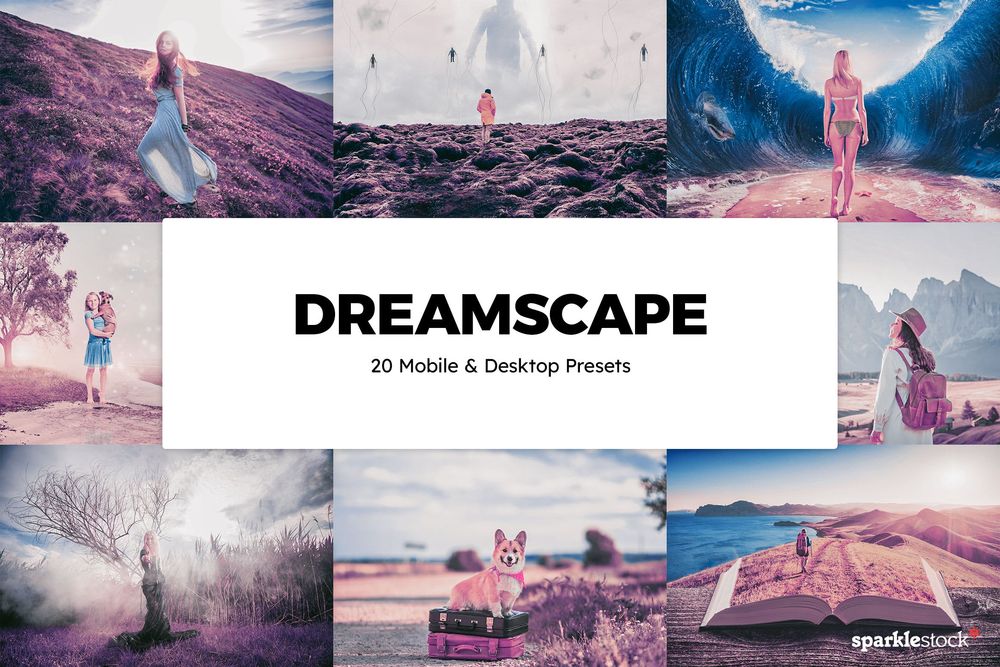 20款 Dreamscape Lightroom Presets & LUTs