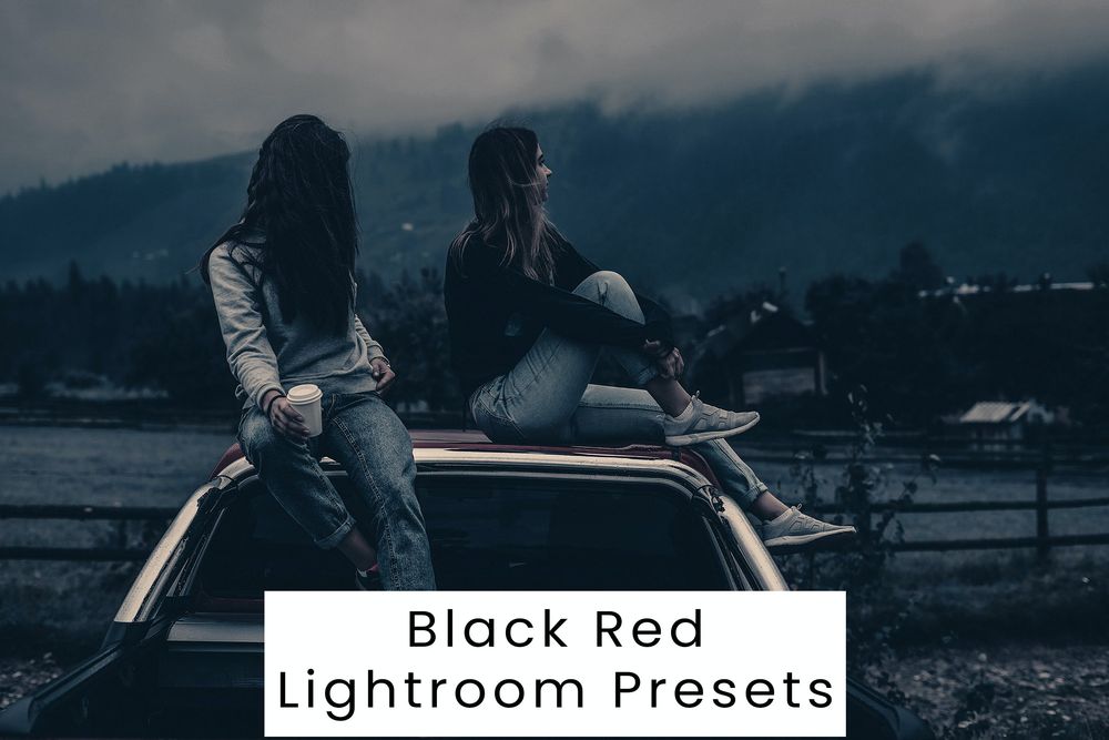 Black Red Lightroom Presets