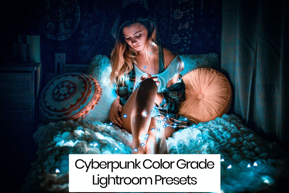 Cyberpunk Color Grade Lightroom Presets