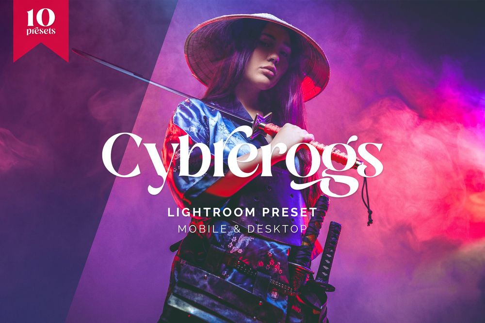 Lightroom Presets Cybrerogs Cyberpunk Style TW
