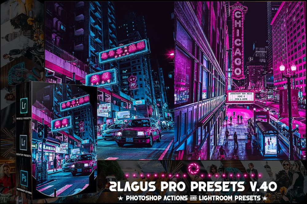 PRO Presets V 40 Photoshop & Lightroom