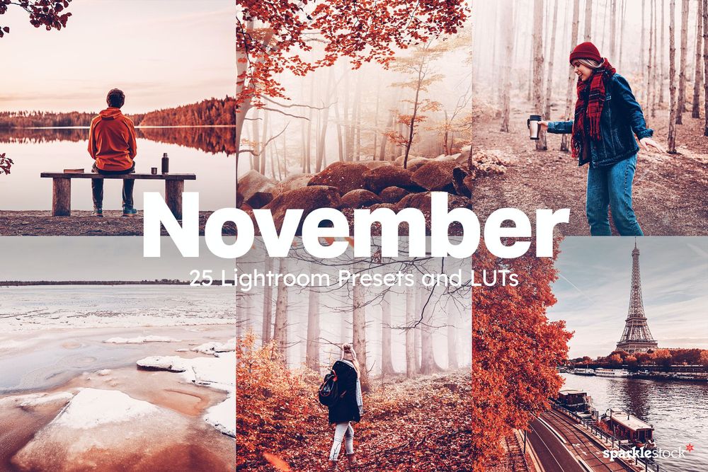 25款 November Lightroom Presets and LUTs