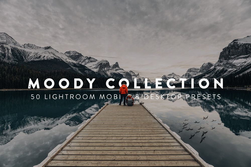 50款 Moody Lightroom Presets and LUTs