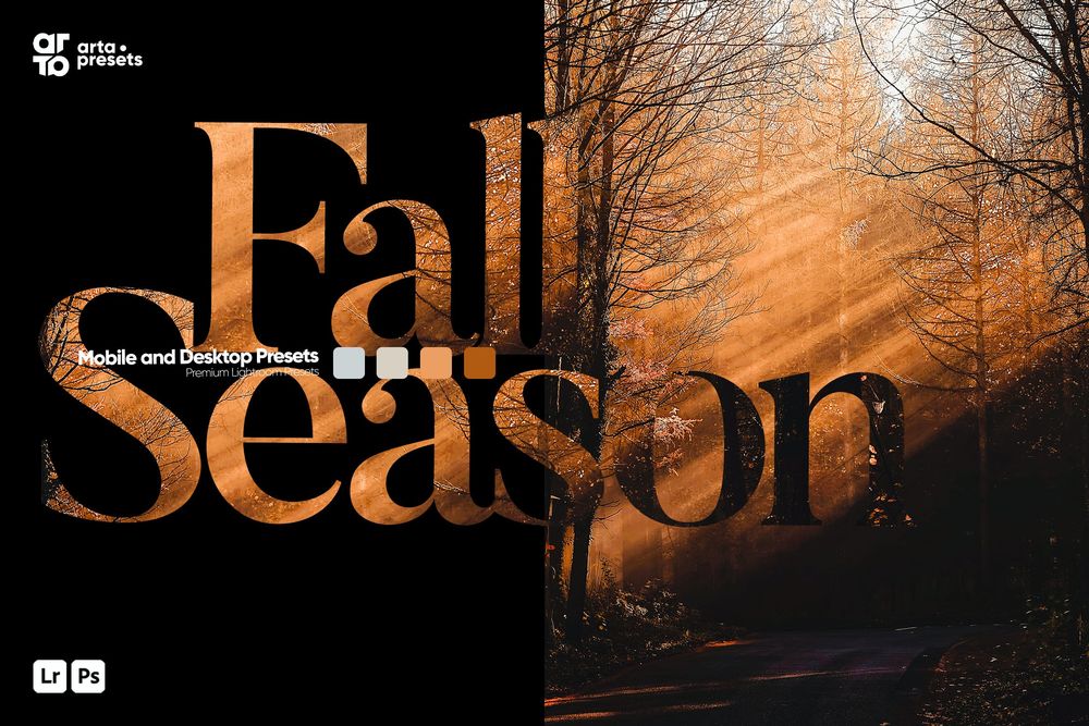 ARTA Fall Season Presets for Lightroom