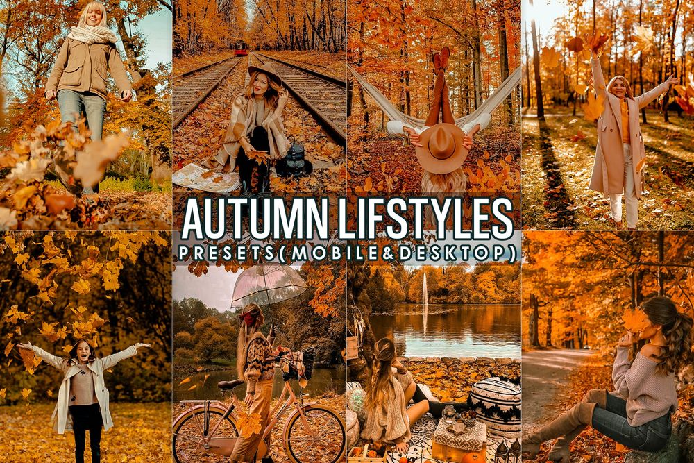 Autumn Lightroom Presets ( mobile and Desktop )