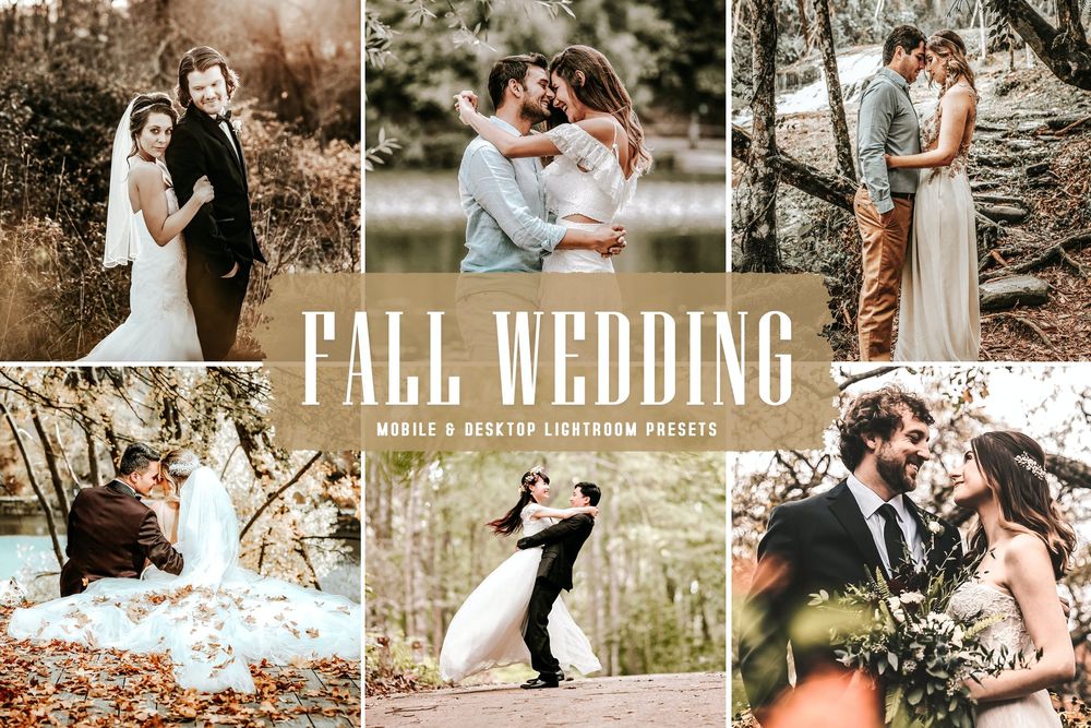 Fall Wedding Mobile & Desktop Lightroom Presets