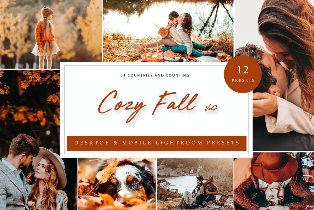 Lightroom Presets Cozy Fall Vol. 2