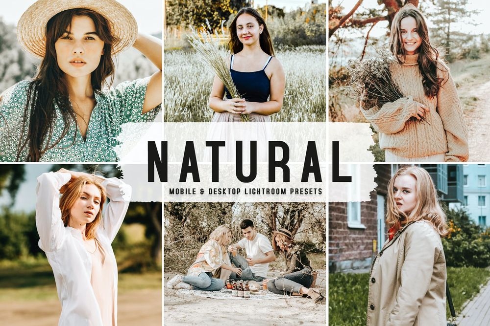 Natural Mobile & Desktop Lightroom Presets