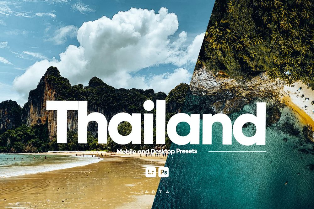 泰国绿色健康生活环境主题拍照预设