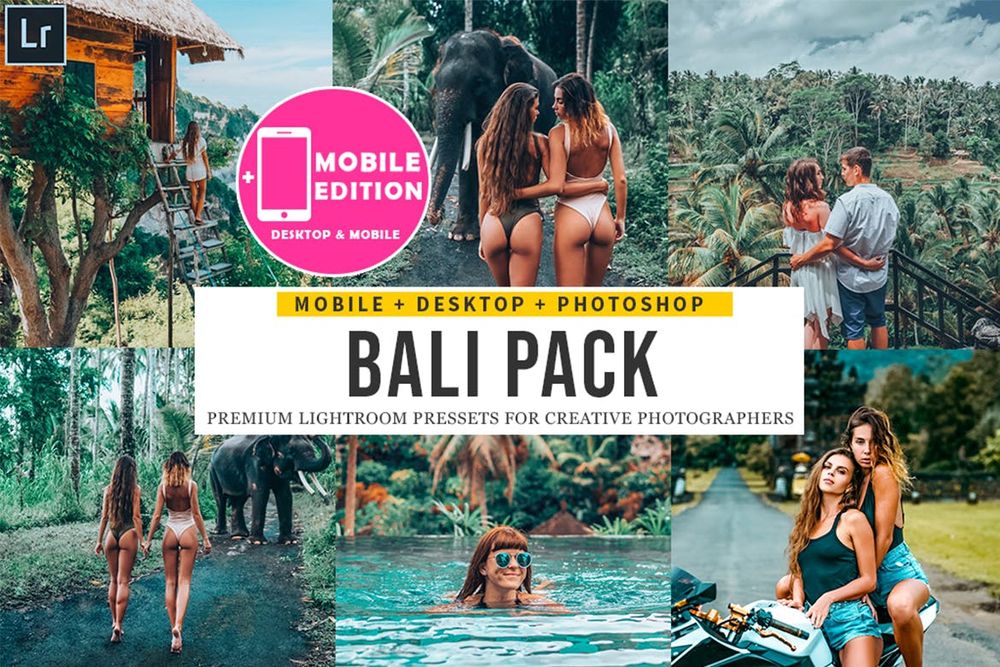 巴厘岛户外健康环境主题拍照预设