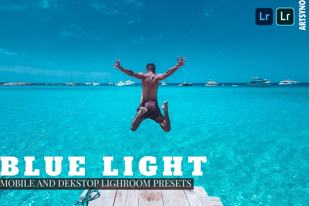 蓝色大海蓝光主题照预设