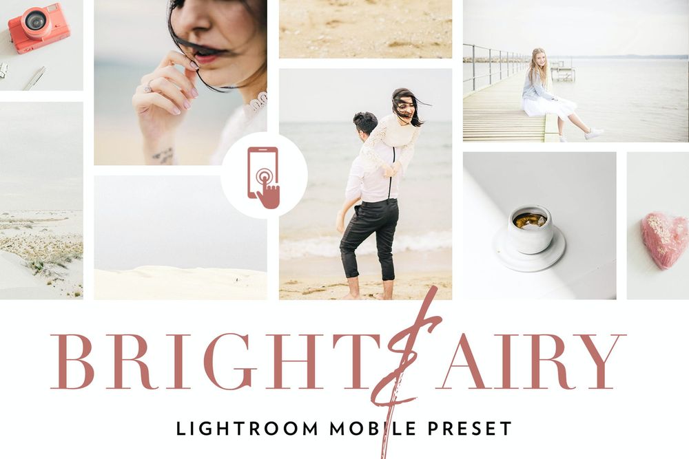 明亮轻浮的画面效果预设