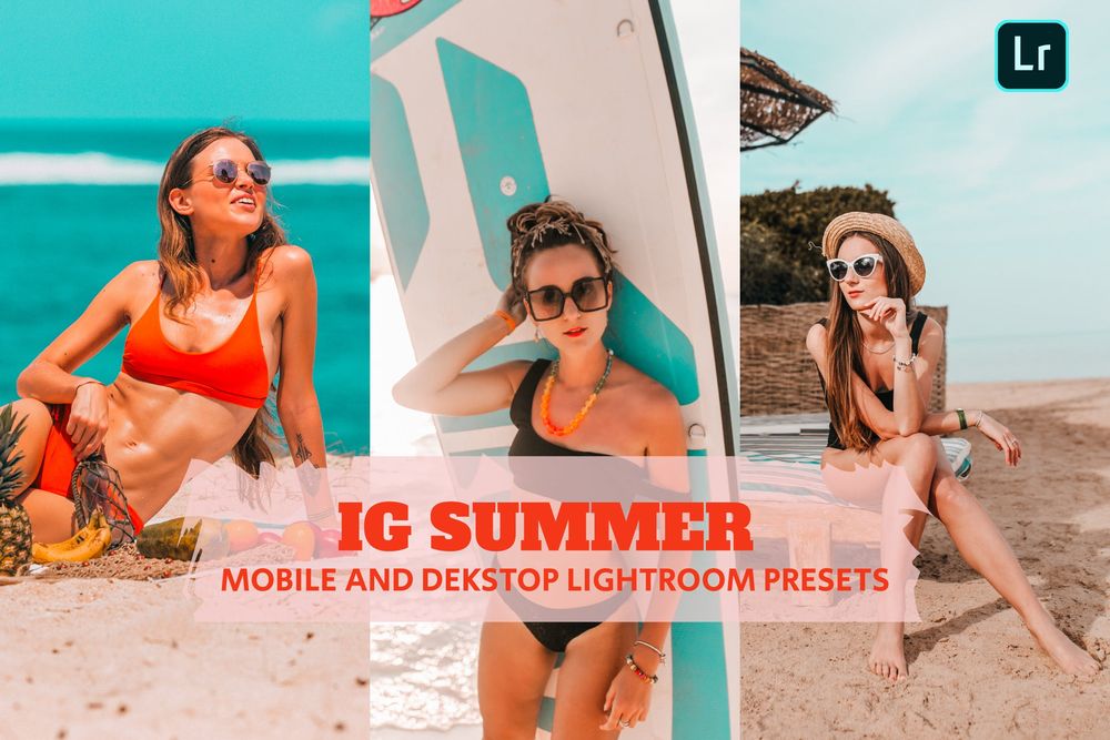 夏季主题环境美拍预设