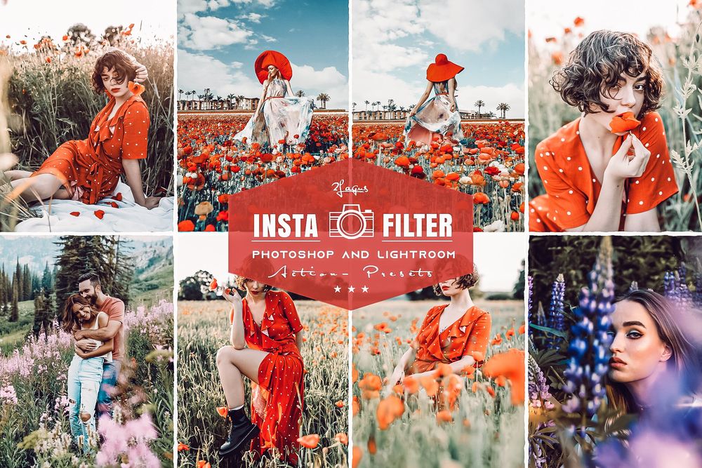 Insta Filter 电影质感画面效果预设