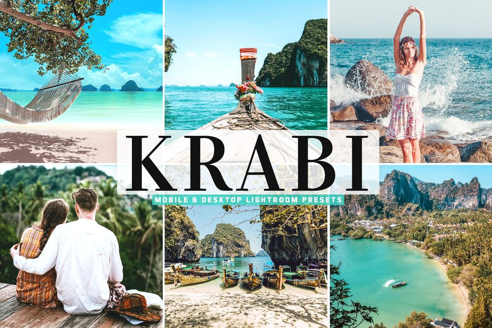 Krabi 健康旅行休闲环境主题拍照预设