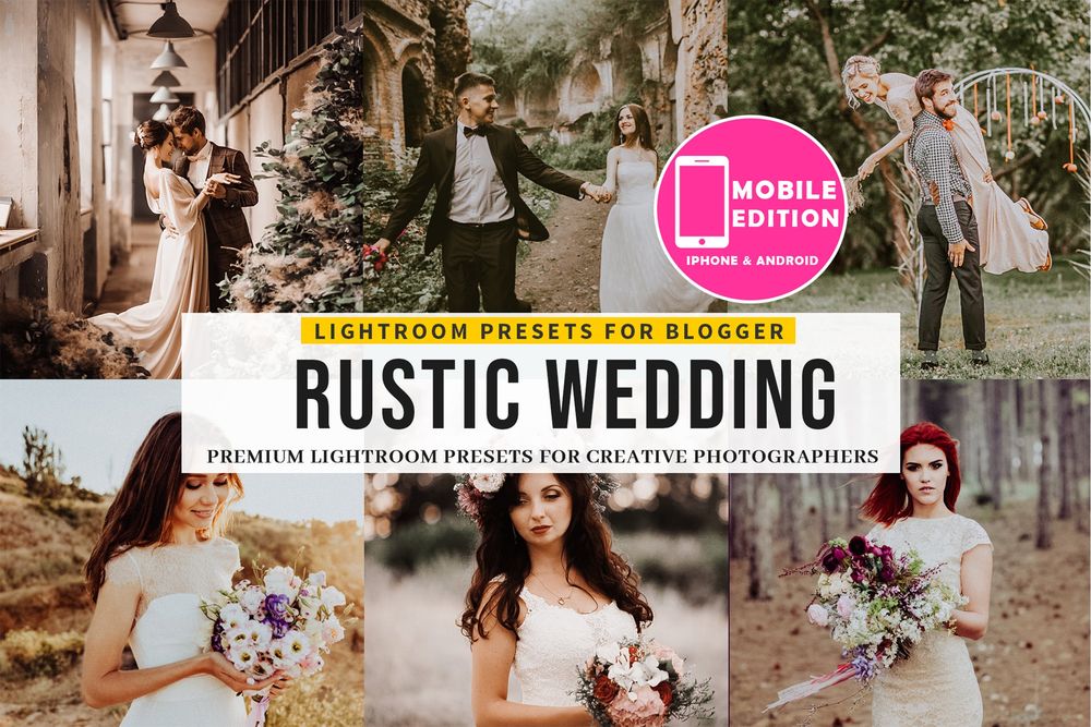 乡村婚礼主题照预设