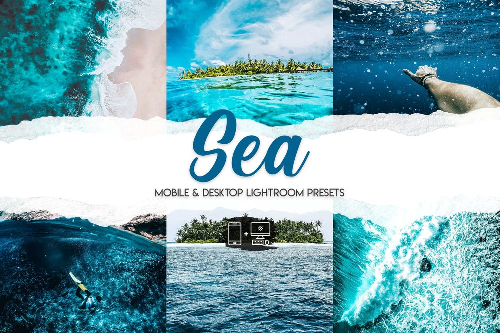 15款高级海洋色调画面效果预设