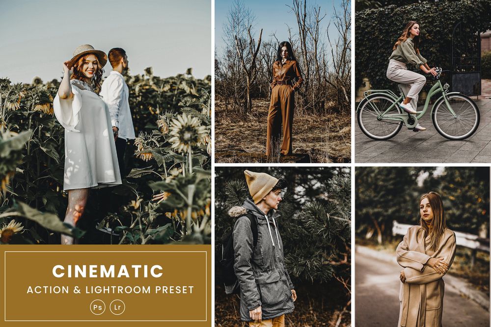 夏季户外绿色环境主题拍照预设