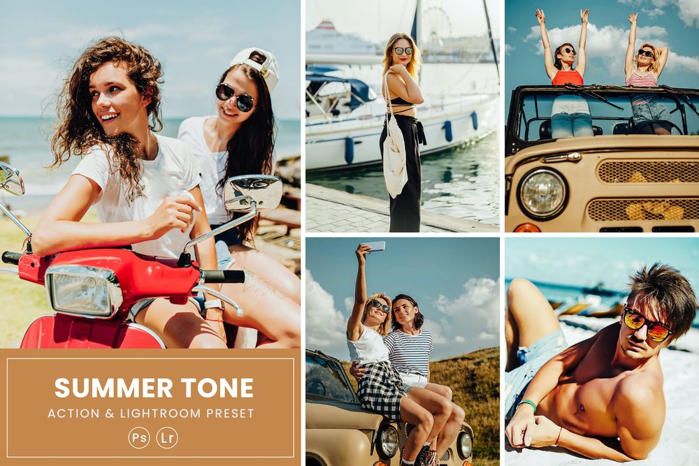 夏季色调2主题拍照预设