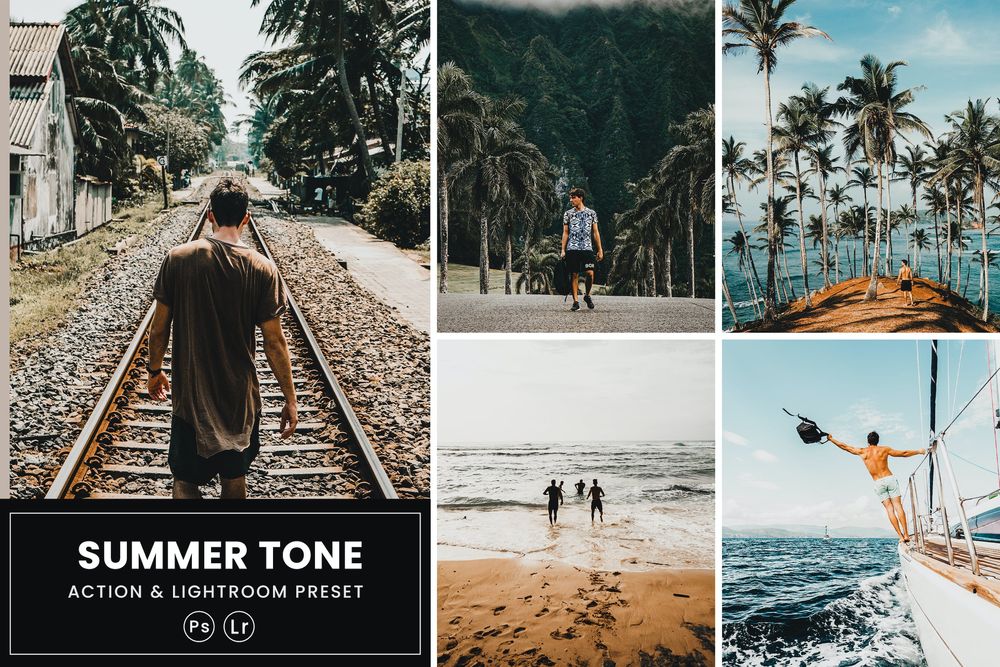 夏季色调主题环境拍照预设