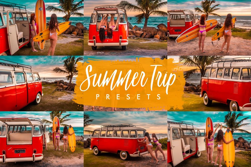 夏季旅行主题预设