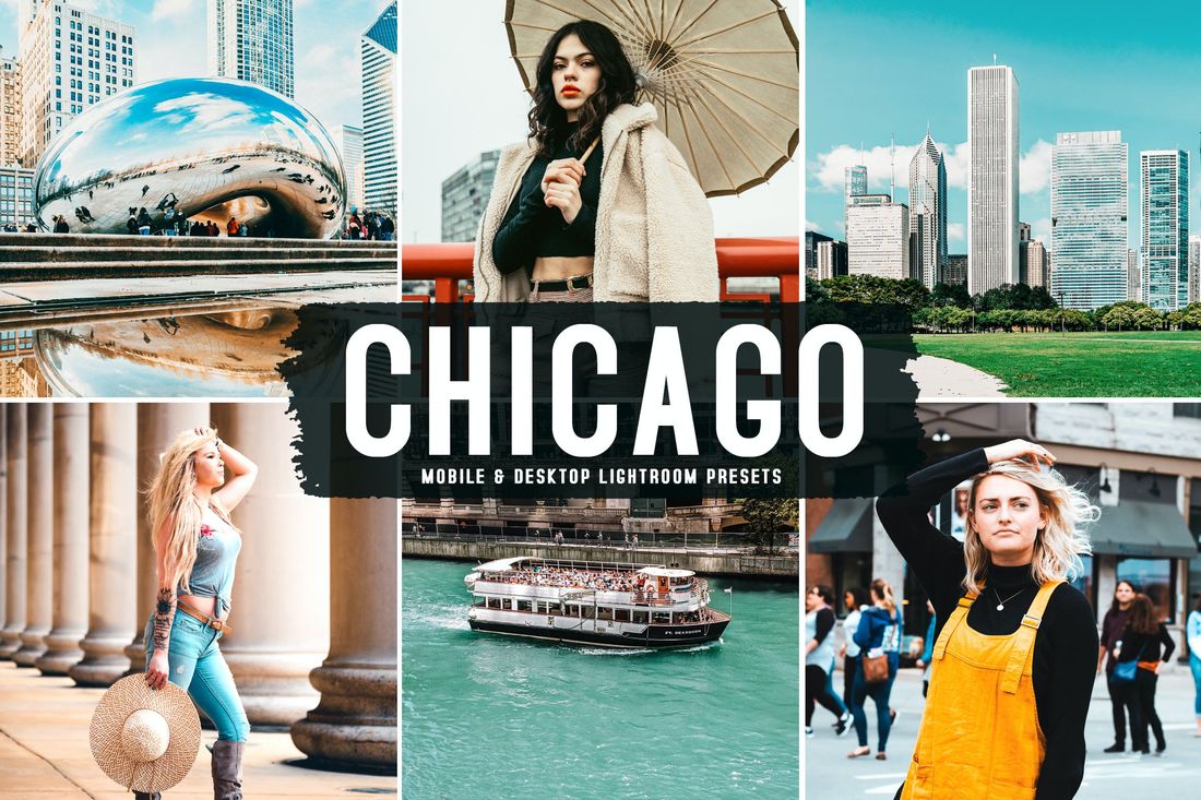 13 Chicago Mobile & Desktop Lightroom Presets