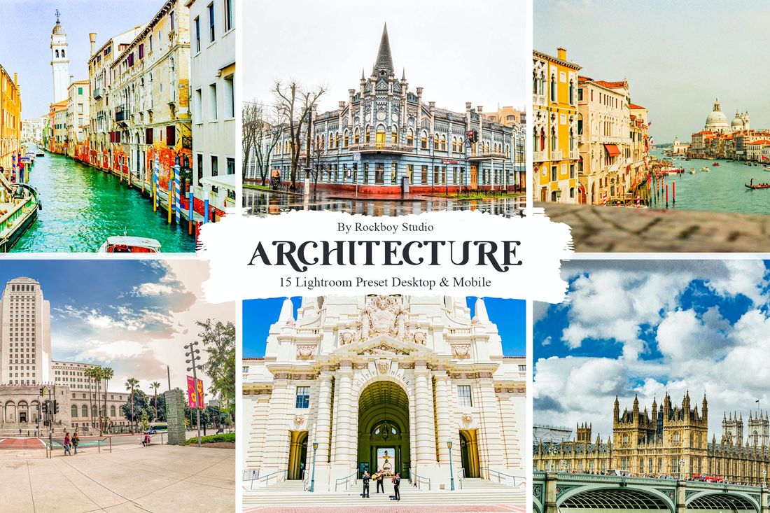 15 Architecture Lightroom Presets