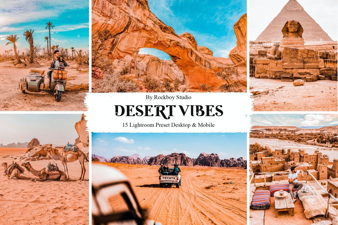 15 Desert Vibes Lightroom Presets
