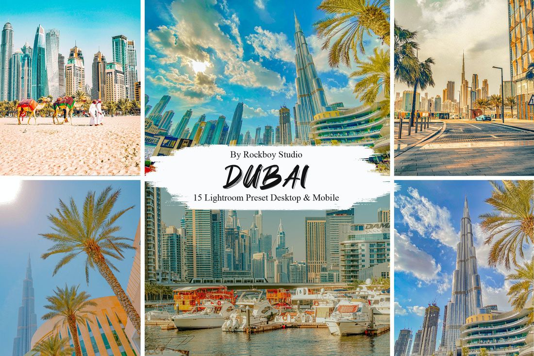 15 Dubai Lightroom Presets