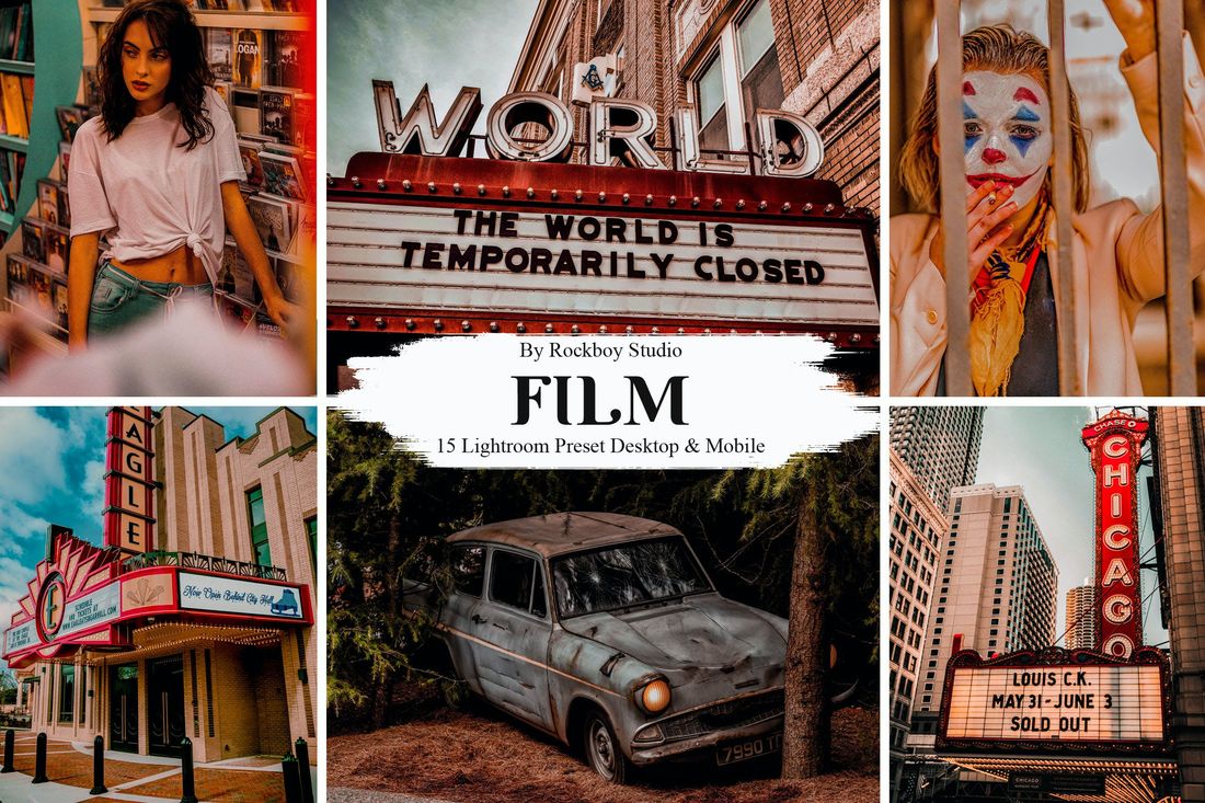 15 Film Lightroom Presets
