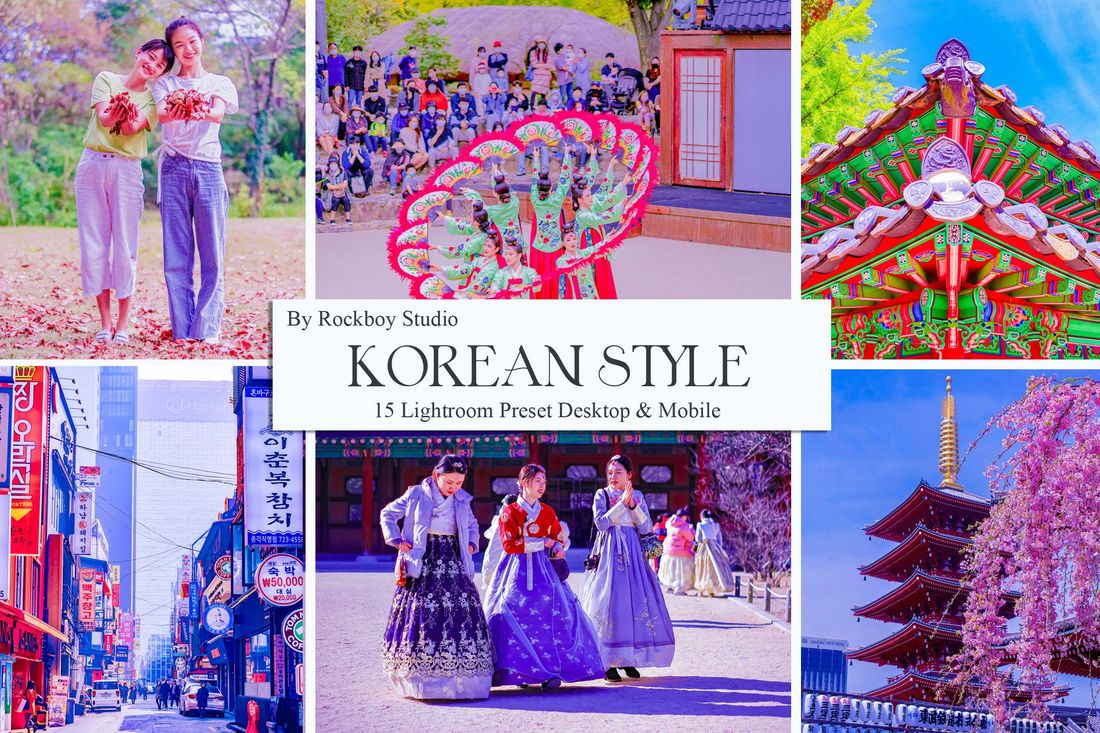 15 Korean Style Lightroom Presets