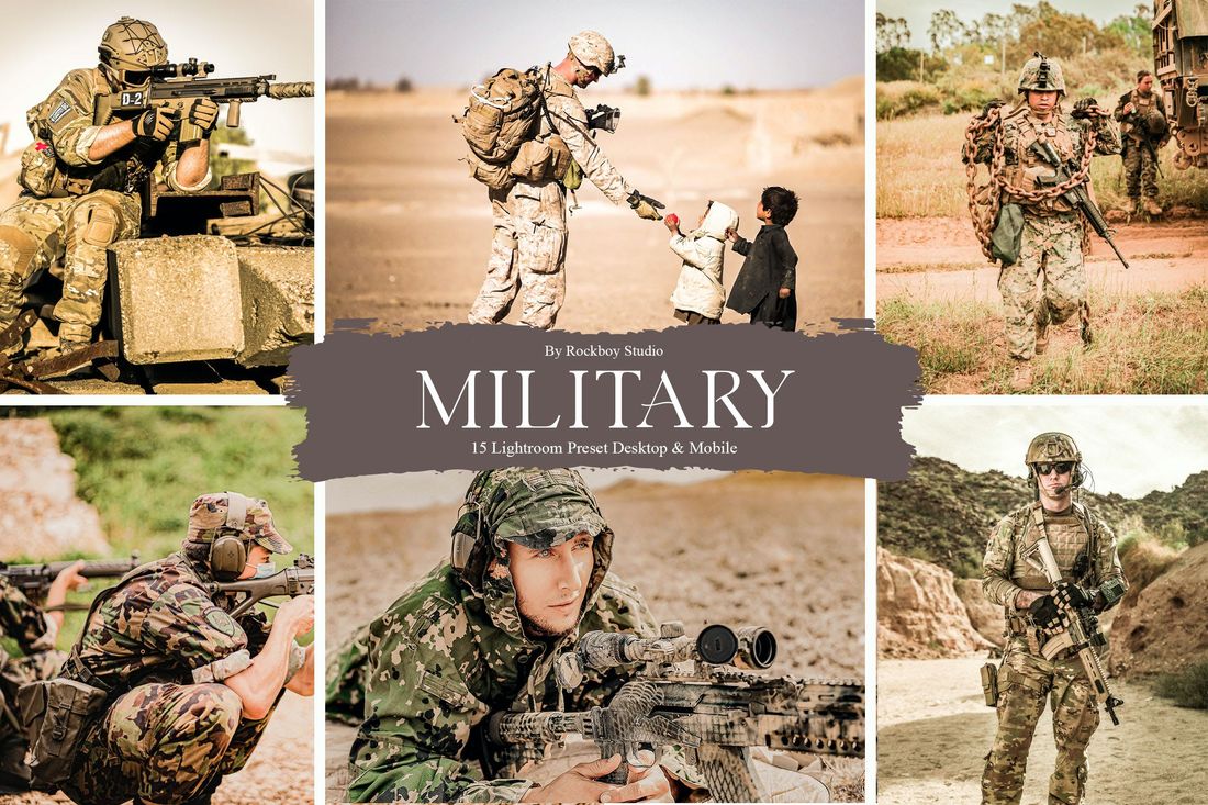 15 Military Lightroom Presets