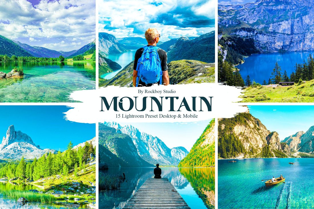 15 Mountain Lightroom Presets