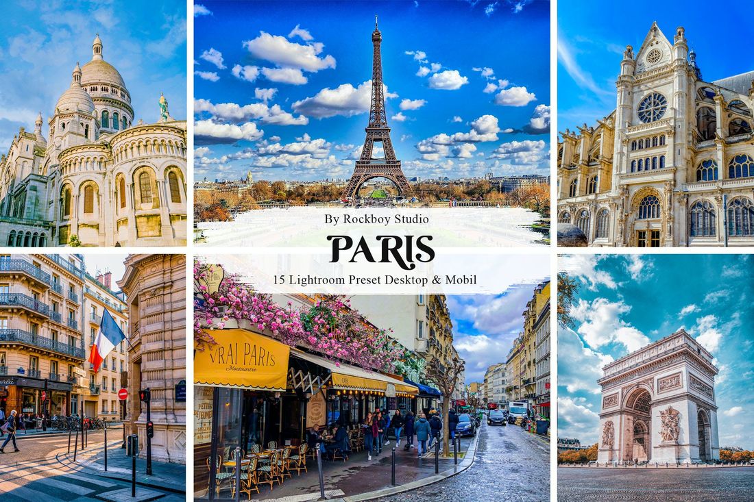15 Paris Lightroom Presets
