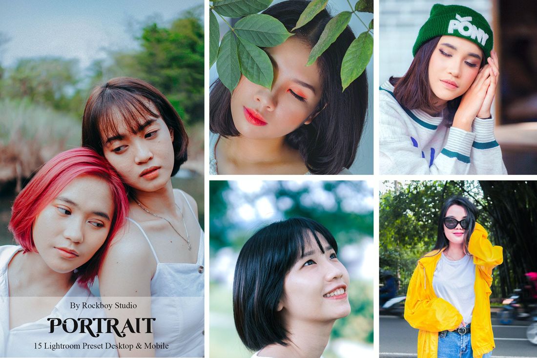 15 Portrait Lightroom Presets