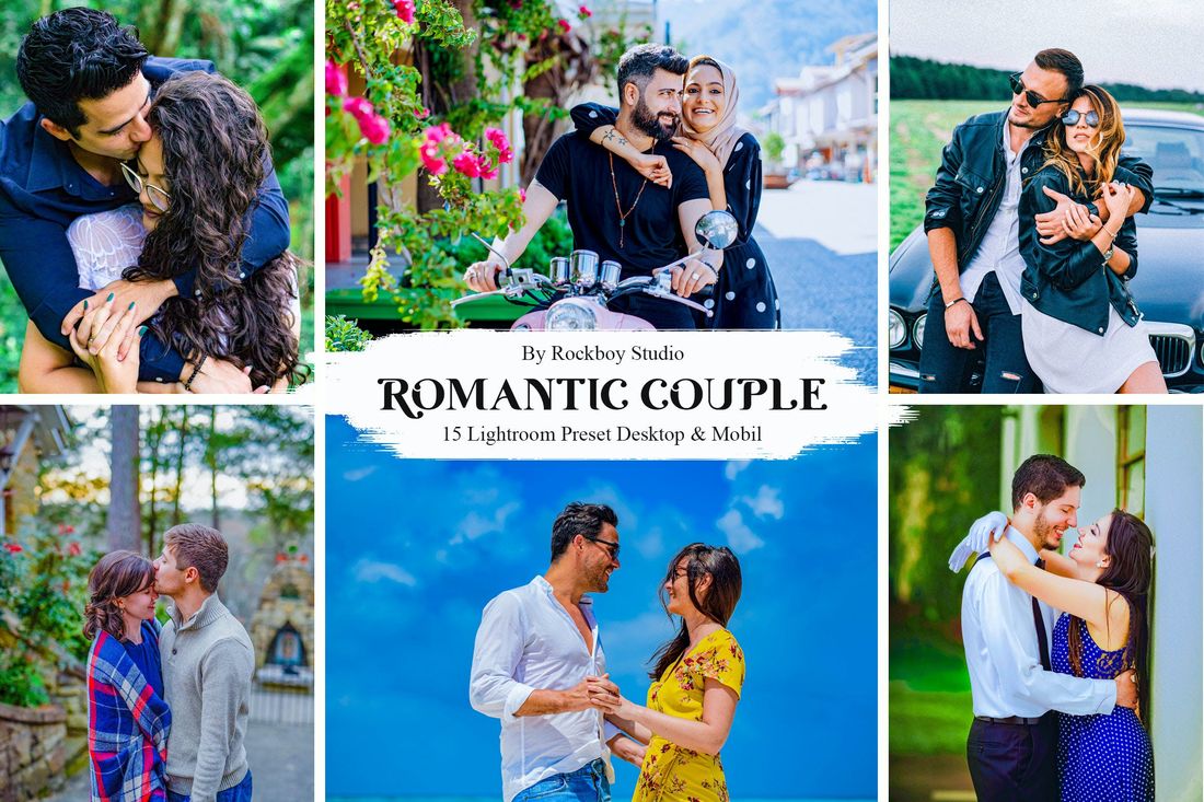 15 Romantic Couple Lightroom Presets