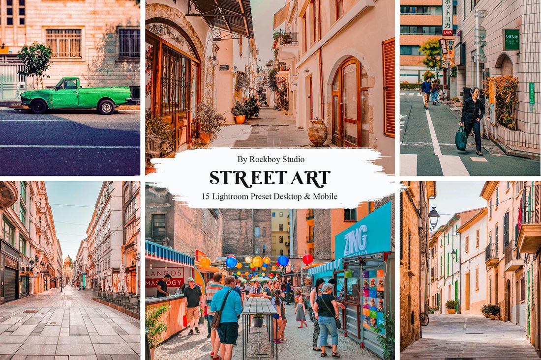 15 Street Art Lightroom Presets