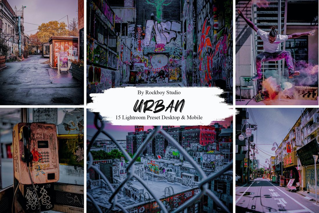 15 Urban Lightroom Presets