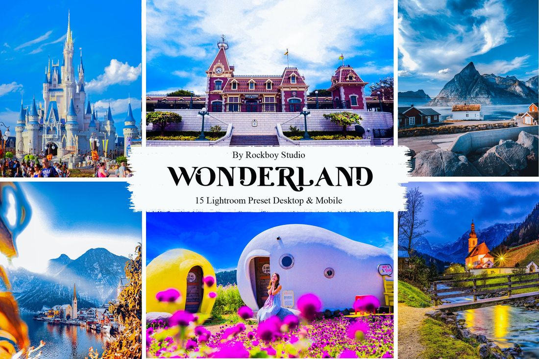 15 Wonderland Lightroom Presets