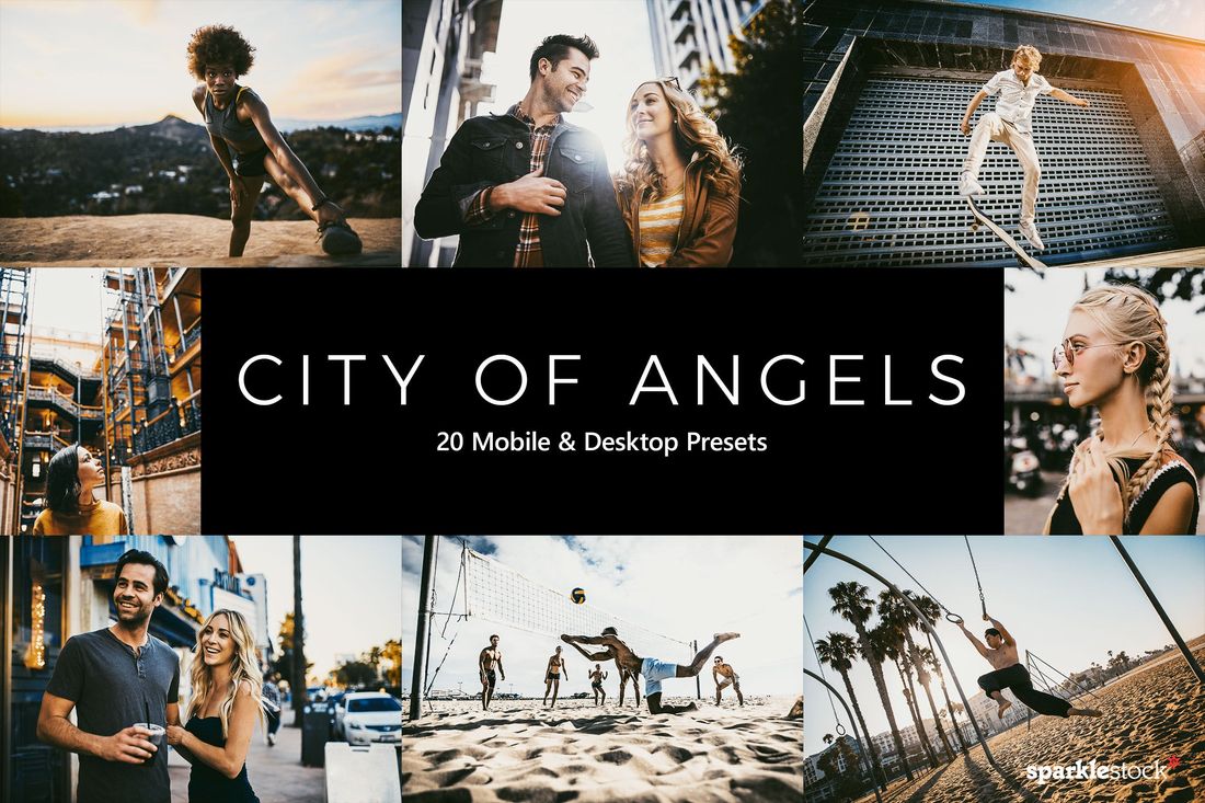 20 City of Angels Lightroom Presets & LUTs