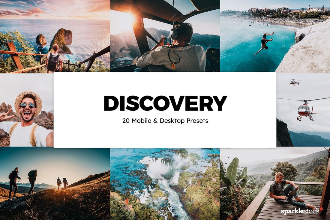 20 Discovery Lightroom Presets & LUTs