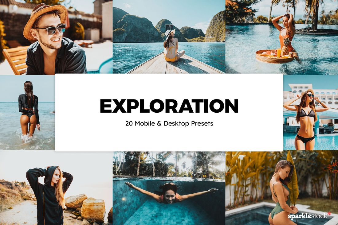20 Exploration Lightroom Presets & LUTs