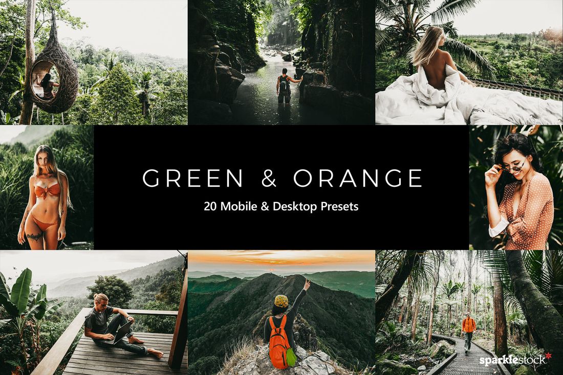 20 Green and Orange Lightroom Presets & LUTs