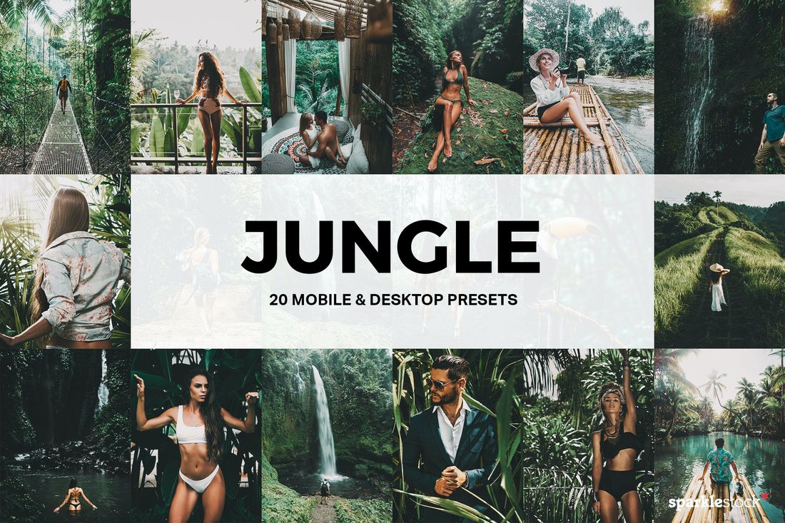 20 Jungle Lightroom Presets and LUTs