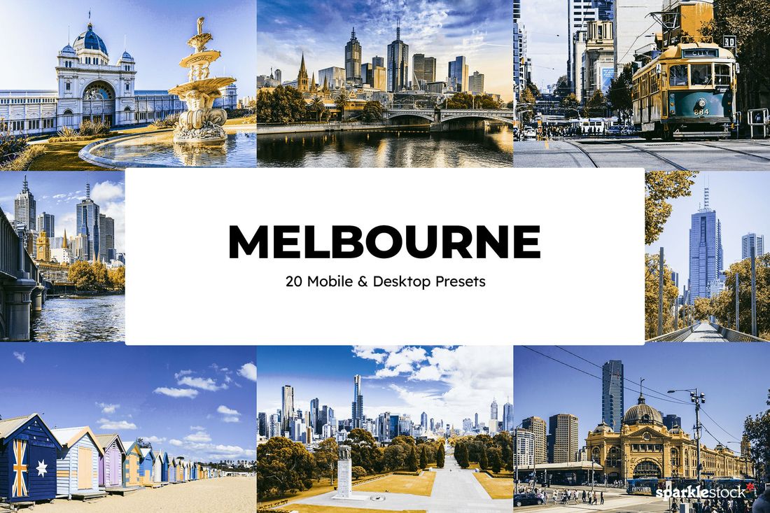 20 Melbourne Lightroom Presets and LUTs