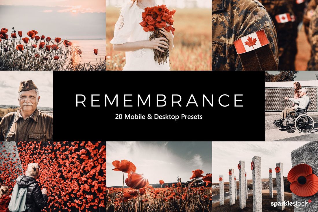 20 Remembrance Lightroom Presets & LUTs