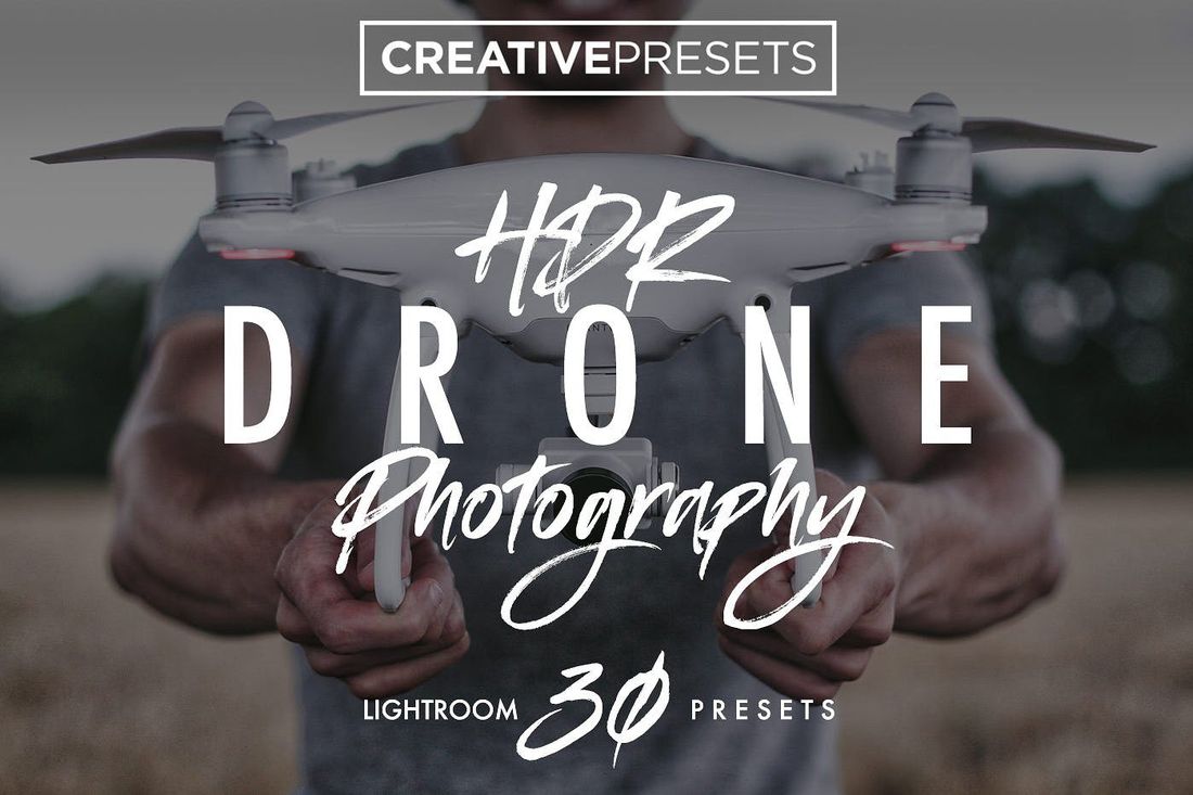 30 HDR Drone Lightroom Presets