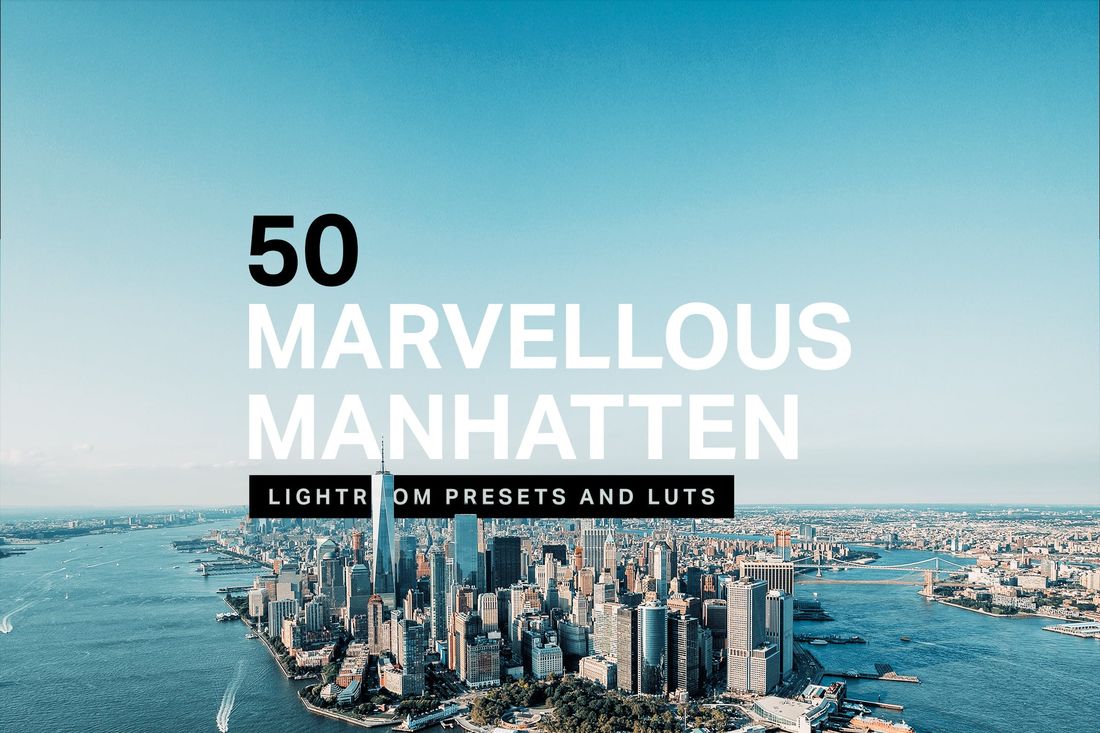 50 Manhattan Lightroom Presets LUTs