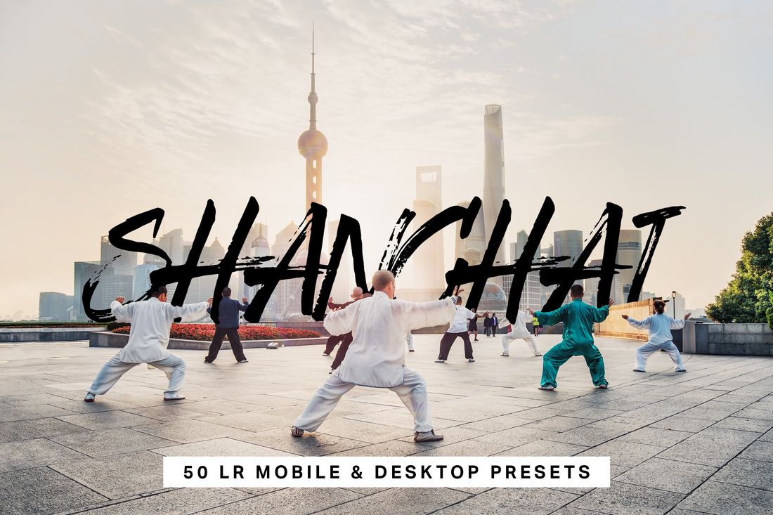 50 Shanghai Lightroom Presets and LUTs