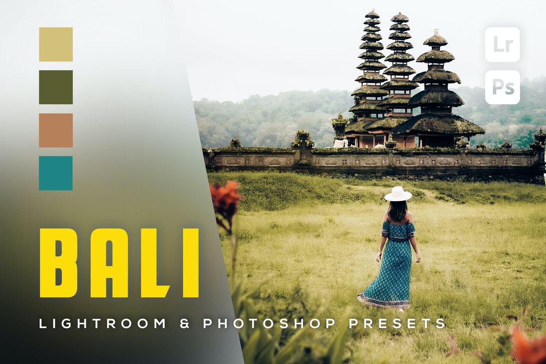 6 Bali Lightroom and Photoshop Presets